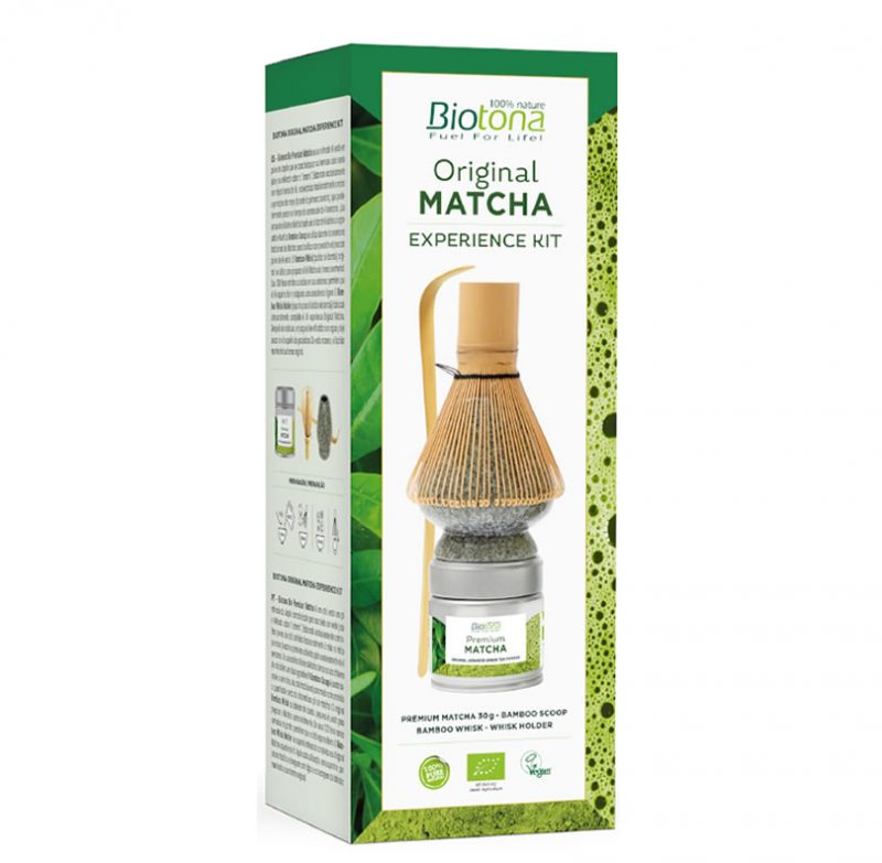 Biotona Original Matcha Experience Kit Grey & Green